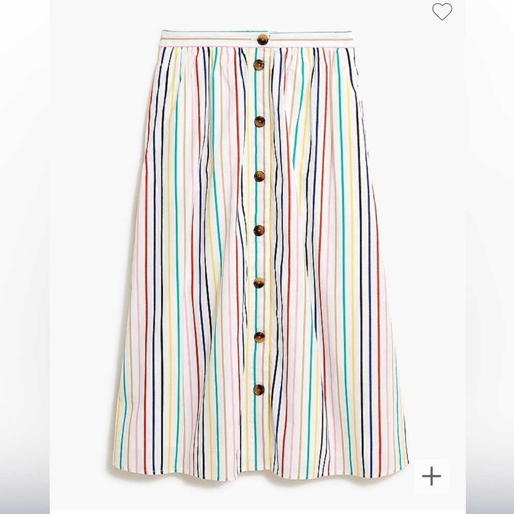 J Crew Midi Skirt